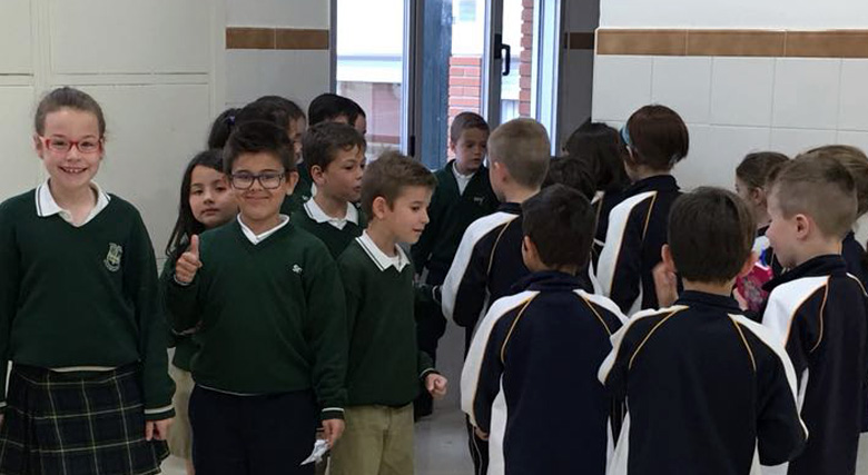 AMPA con los alumnos el Día del Libro