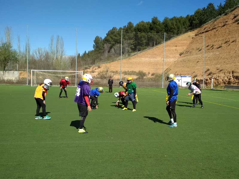 football americano en colegio diocesano