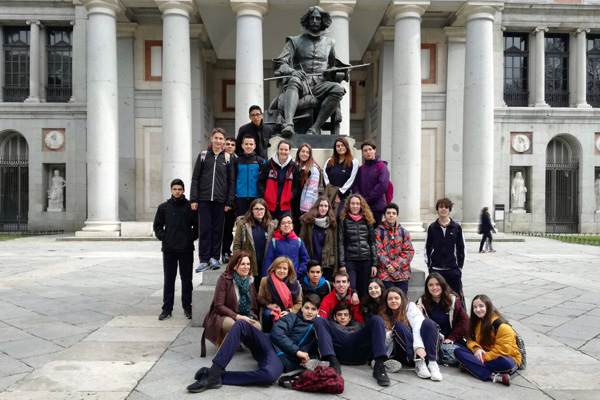 De salida por Madrid con 4º de ESO