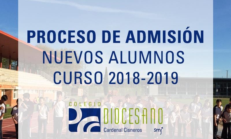 Proceso de admisión de nuevos alumnos