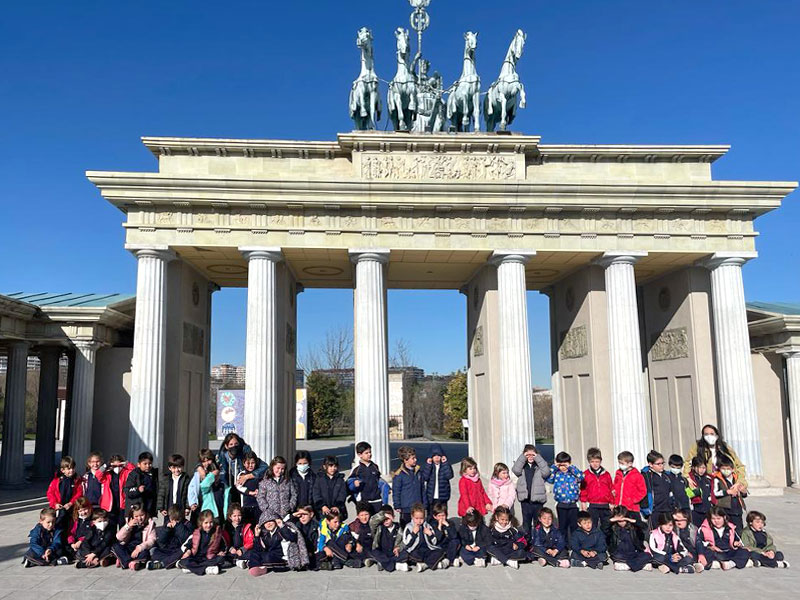 Excursión de infantil en Torrejón (Parque Europa)